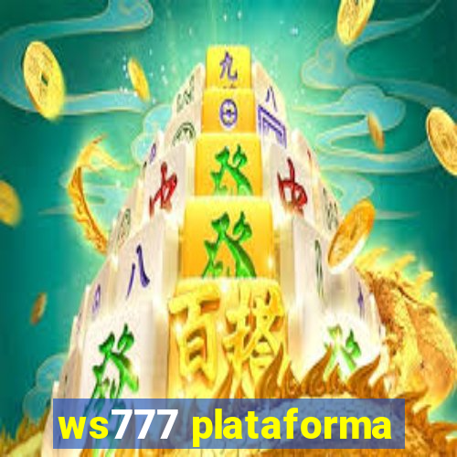 ws777 plataforma